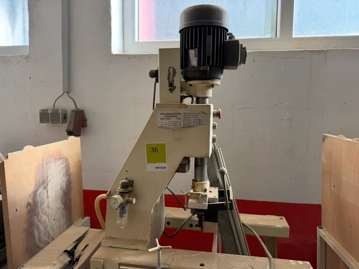 Maschinenfabrik Ganner Dübelfräsmaschine Bj. 1985